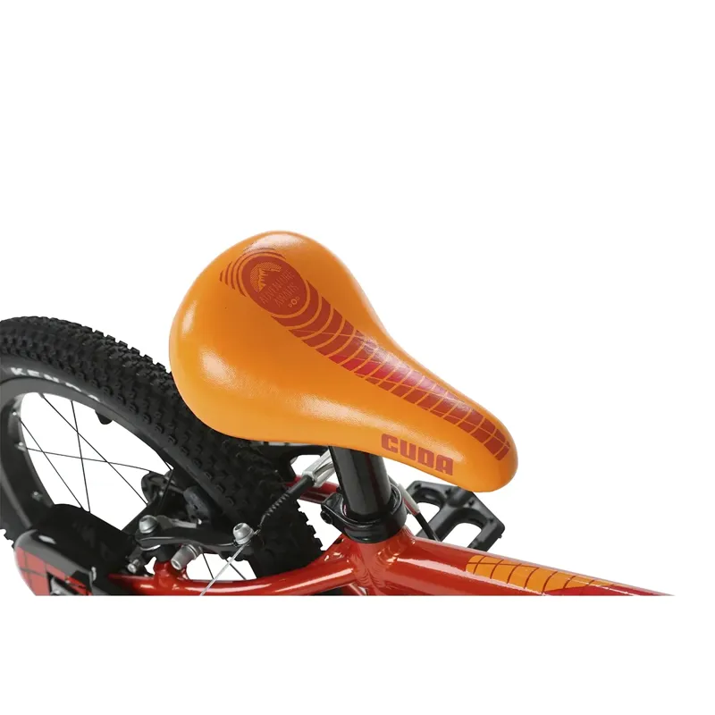 Cuda Trace Pavement 14 Inch Wheel Kids Mountain Bike Orange-4