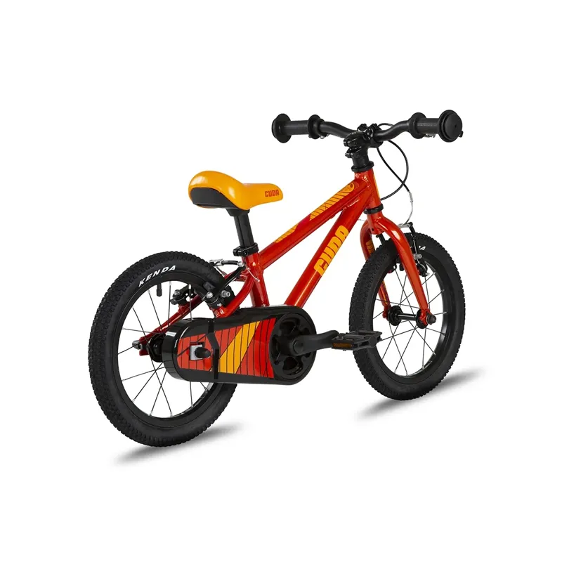 Cuda Trace Pavement 14 Inch Wheel Kids Mountain Bike Orange-2