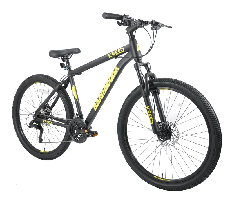 Barracuda Kreed 27.5 Inch Wheel Mountain Bike Black/Yellow-1
