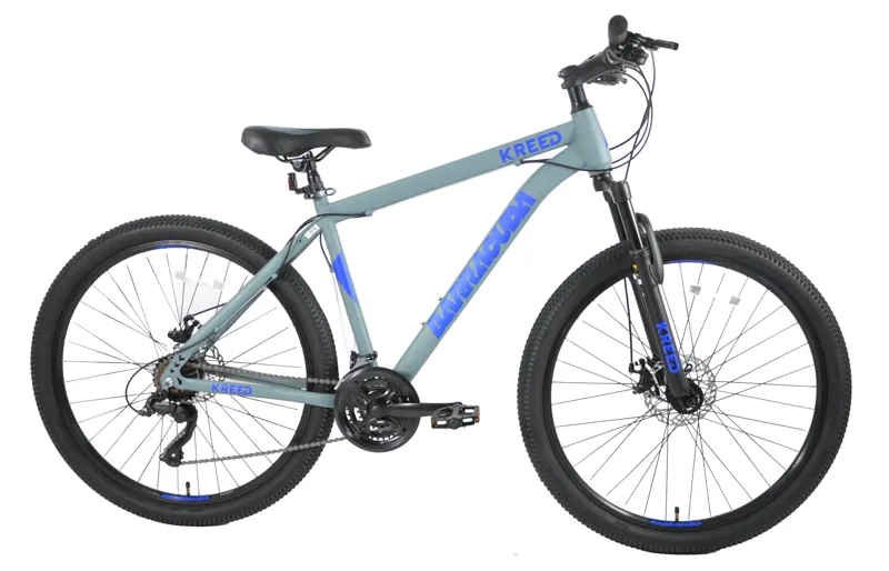 Barracuda Kreed 27.5 Inch Wheel Mountain Bike Grey/Blue