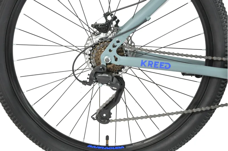 Barracuda Kreed 27.5 Inch Wheel Mountain Bike Grey/Blue-4