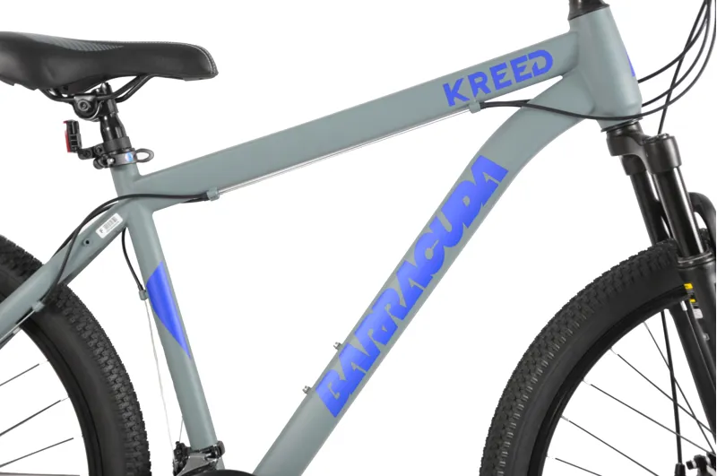 Barracuda Kreed 27.5 Inch Wheel Mountain Bike Grey/Blue-2