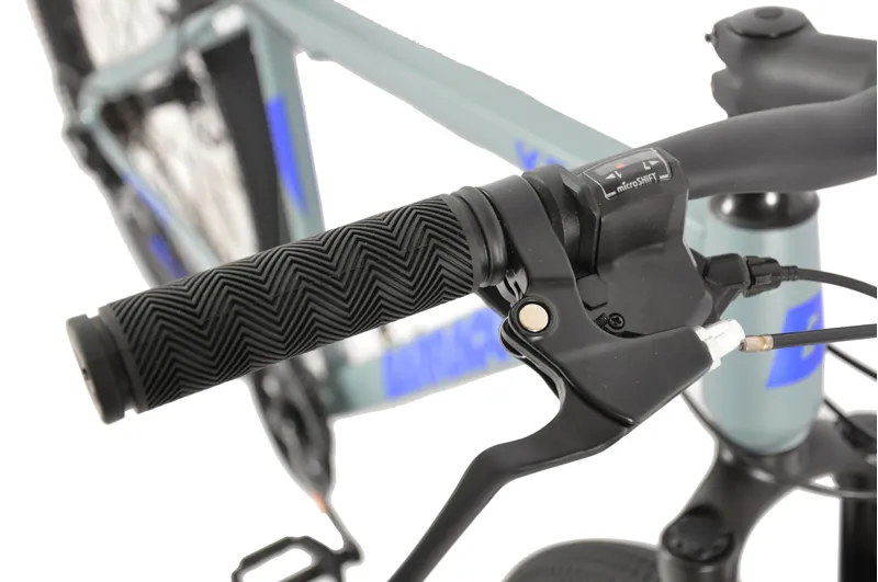 Barracuda Kreed 27.5 Inch Wheel Mountain Bike Grey/Blue-5