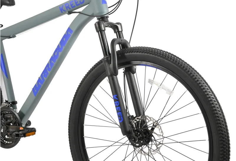 Barracuda Kreed 27.5 Inch Wheel Mountain Bike Grey/Blue-3