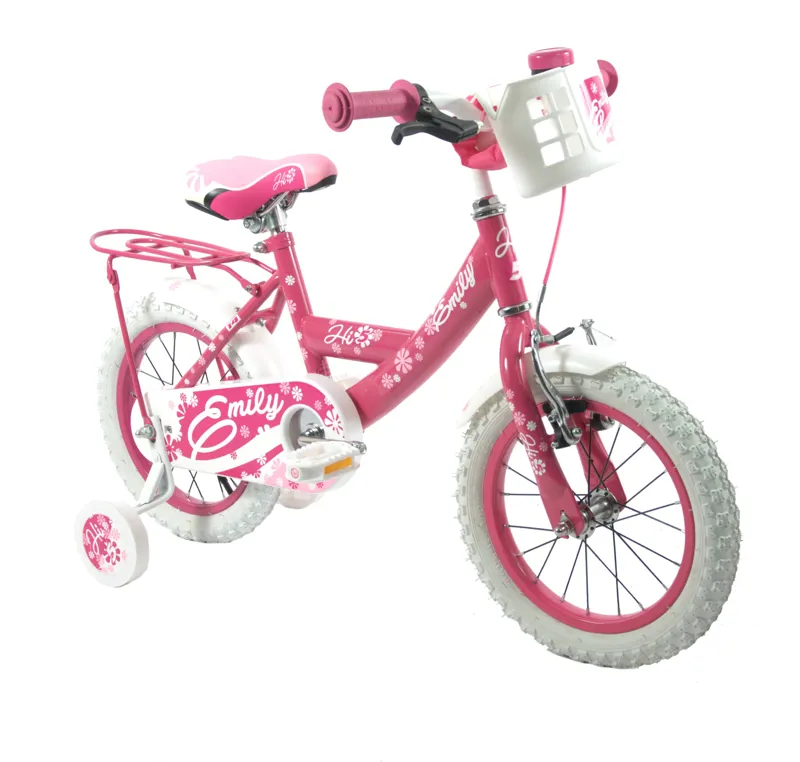Hi5 Emily 14 Inch Wheel Kids Bike Pink-1