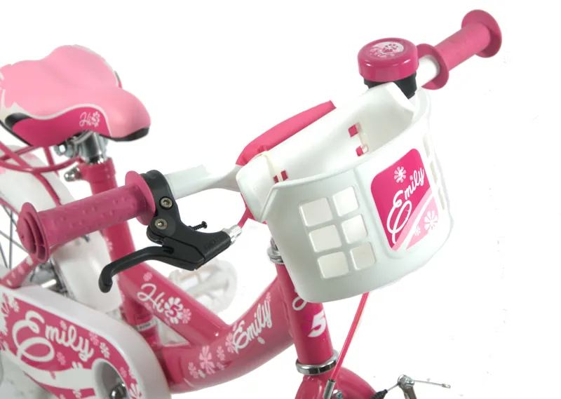 Hi5 Emily 14 Inch Wheel Kids Bike Pink-4