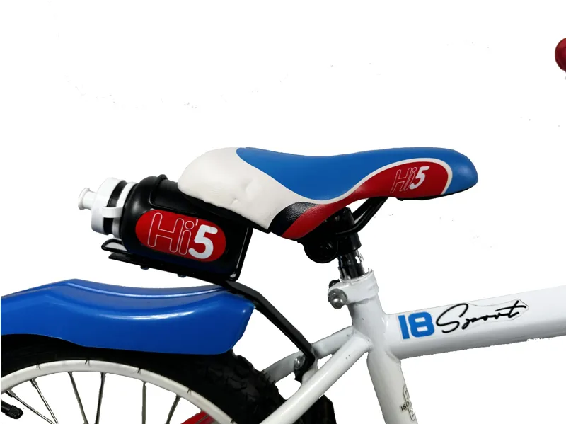 Hi5 Racer 18 Inch Wheel Kids Bike  White Blue Red-2