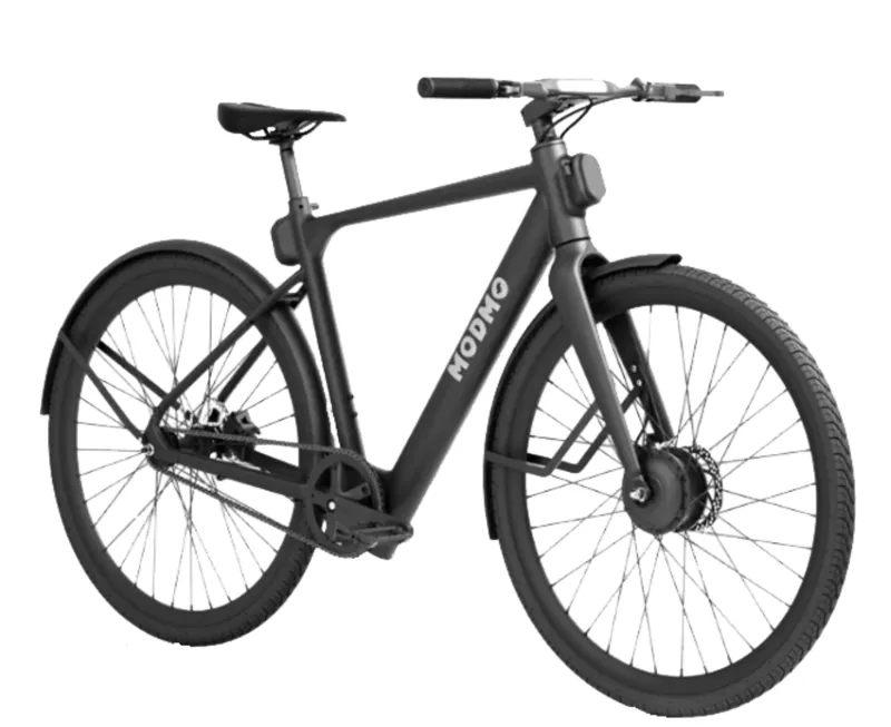 Modmo Saigon SB 700c Electric Hybrid Bike Black 10.5Ah-1