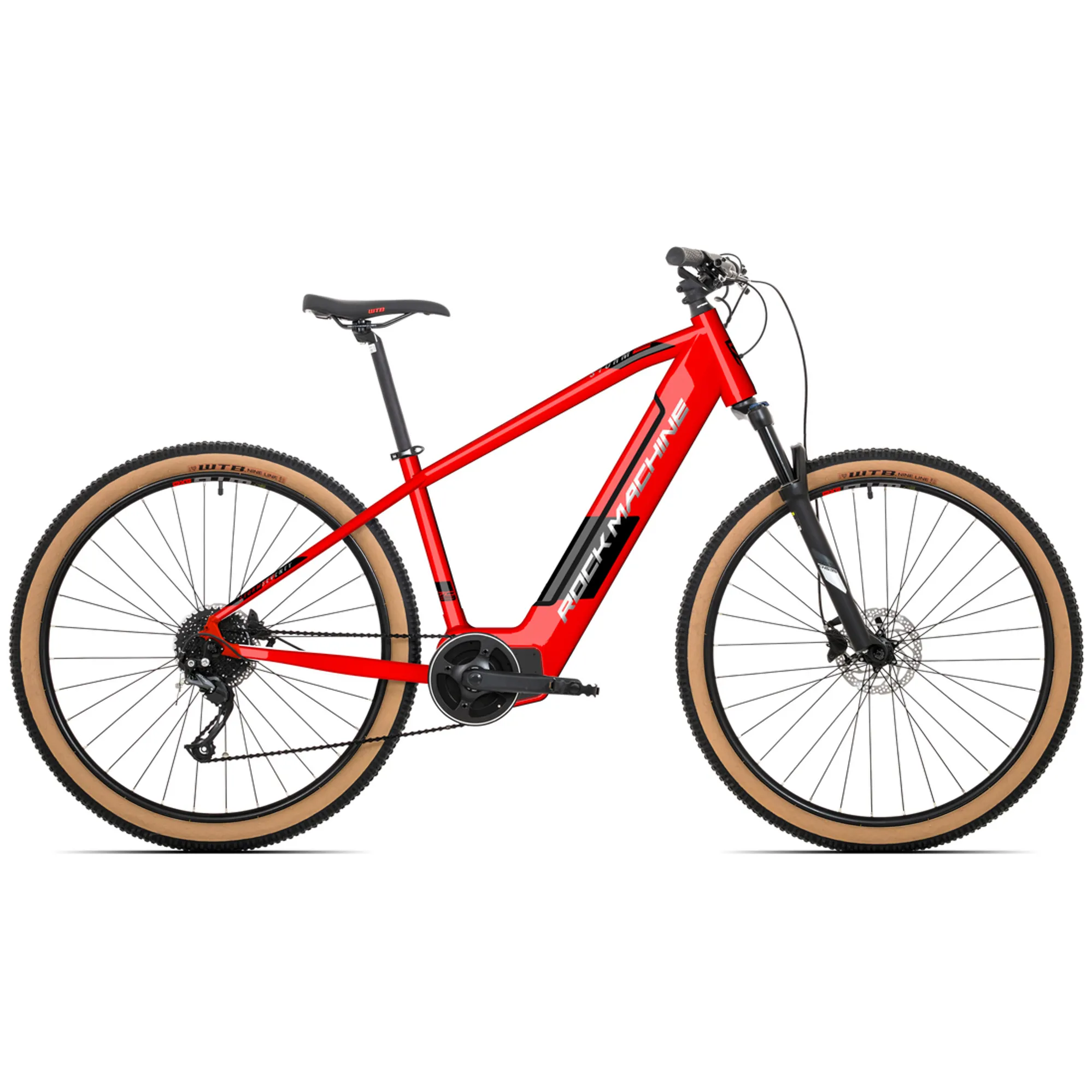 storm electric bicycle Bakcou Full Suspension Fat Tire Bike sensing motor Rock Machine Storm INT e-70