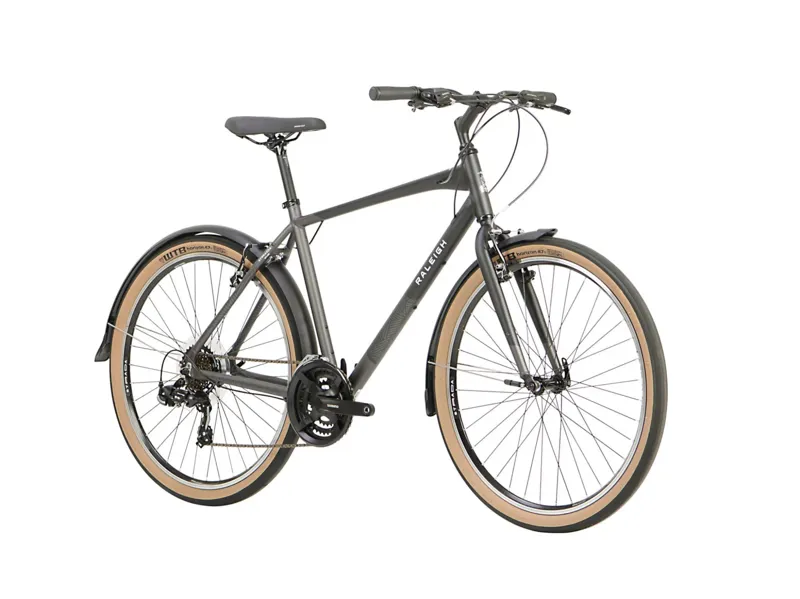 Raleigh Strada 650B Sports Hybrid Bike Black-1