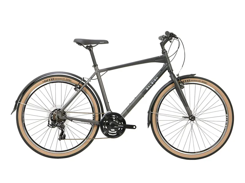 Raleigh Strada 650B Sports Hybrid Bike Black