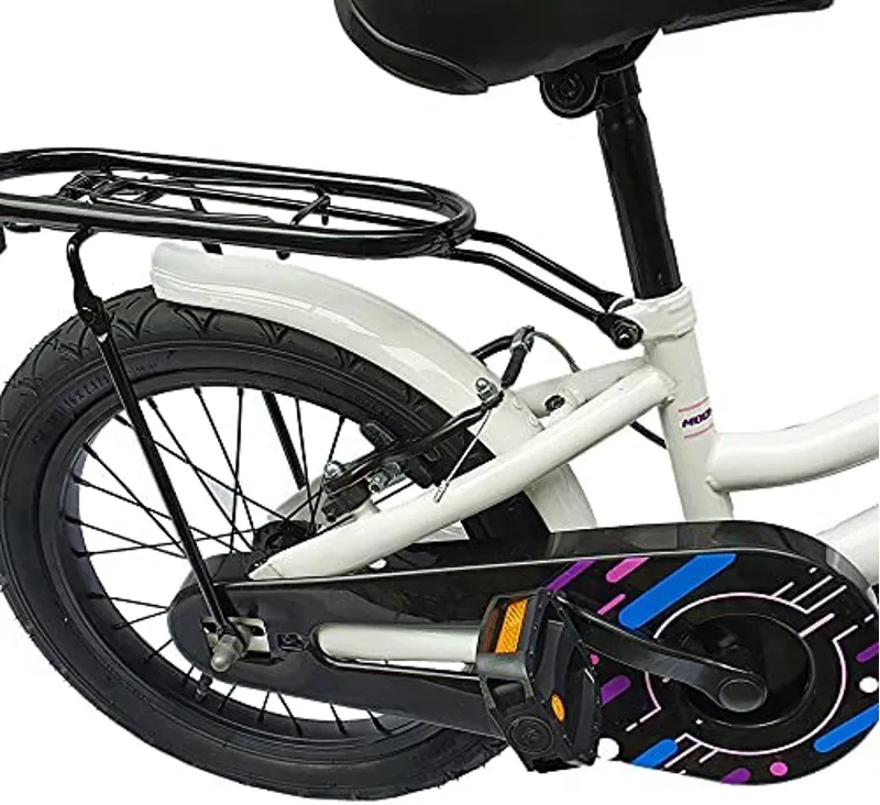 Skorpion Moonlight 16 Inch Wheel Kids Bike Purple White-3