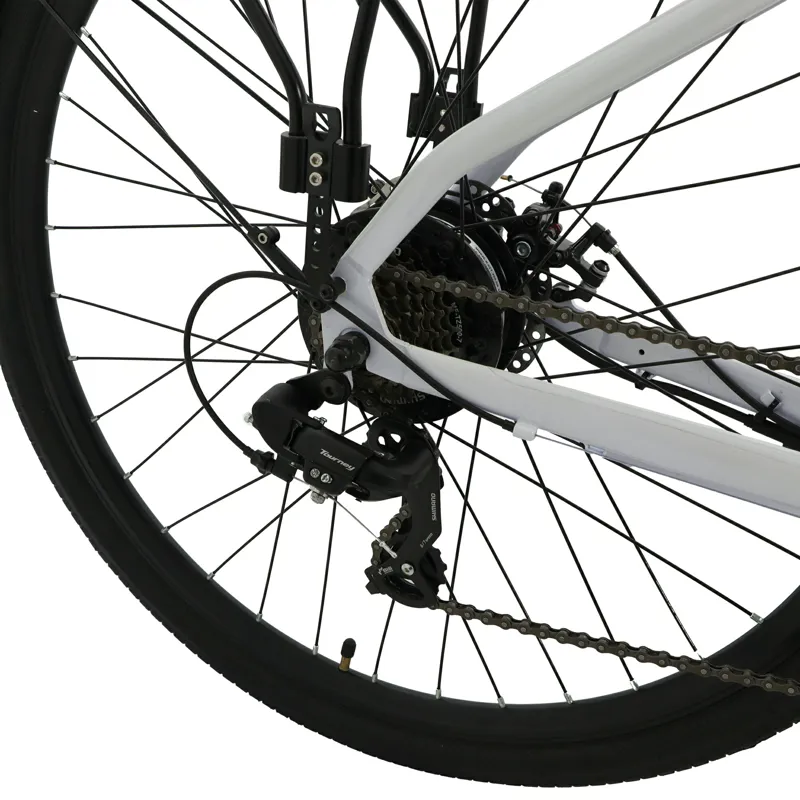 Falcon Liberty 700c Low Step Electric Hybrid Bike White 10.2Ah-6