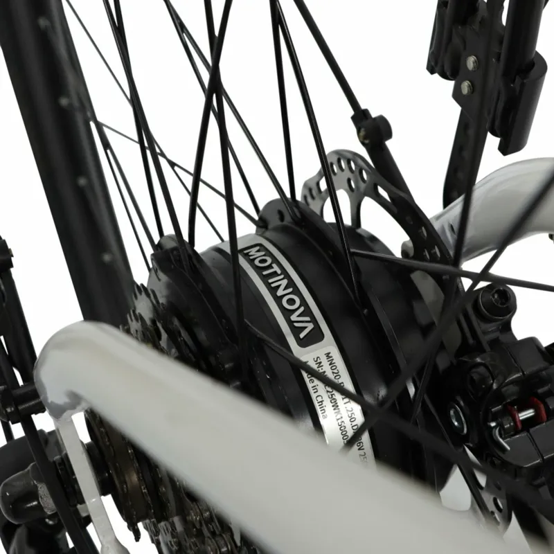 Falcon Liberty 700c Low Step Electric Hybrid Bike White 10.2Ah-5