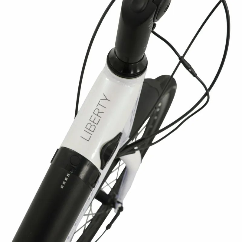 Falcon Liberty 700c Low Step Electric Hybrid Bike White 10.2Ah-4