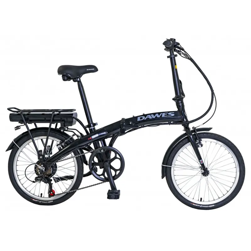 Dawes Curve Electric Folding Bike Black