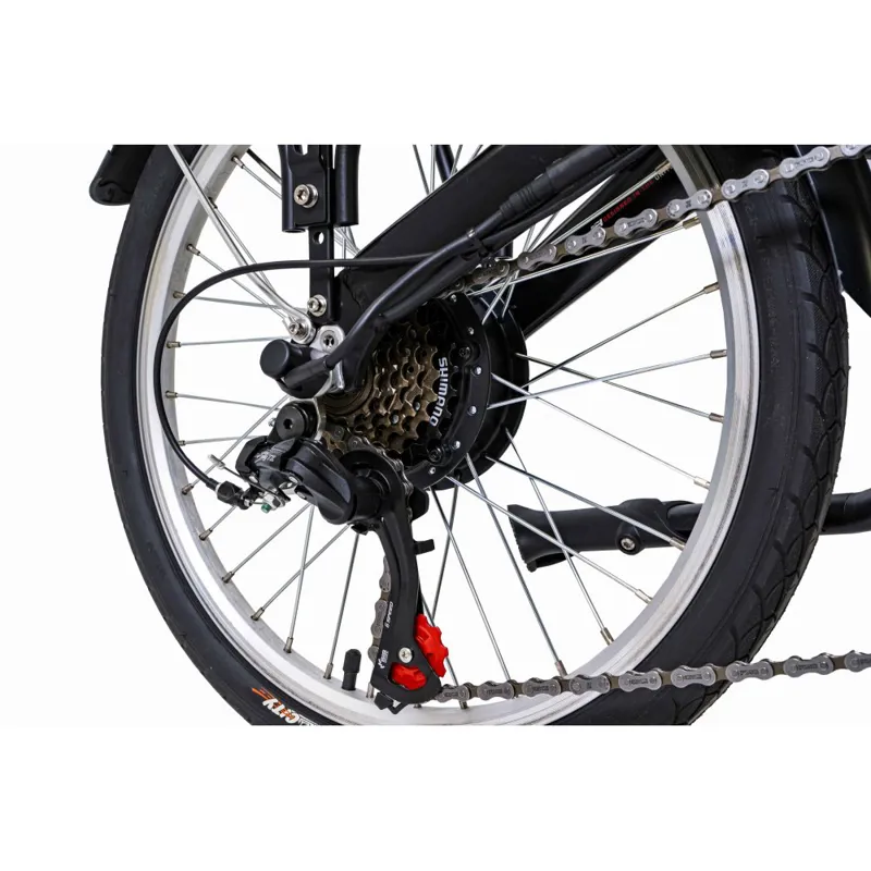 Dawes Curve Electric Folding Bike Black-7