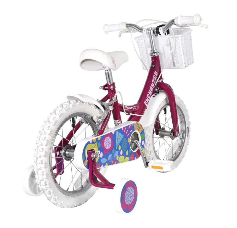 Concept Enchanted 14 Inch Wheel Kids Bike Pink-2