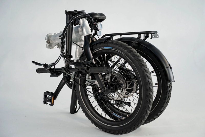 estarli e20.8 Play Folding Electric Bike Raw Silver-1