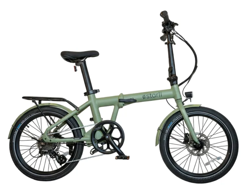 Estarli E20 Pro Electric Folding Bike Sage Green