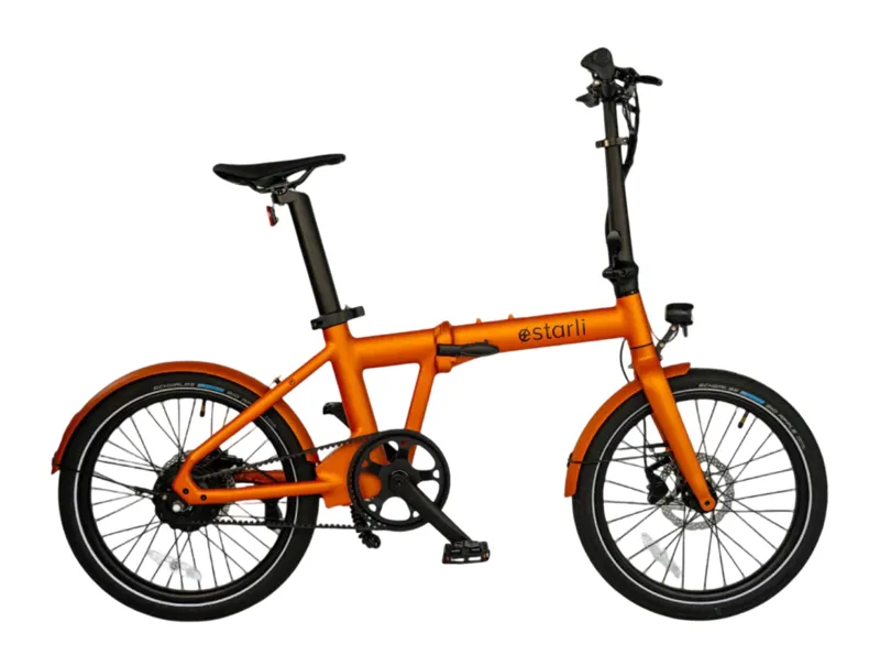 Estarli E20.X Pro 20 Inch Electric Folding Bike Bronze