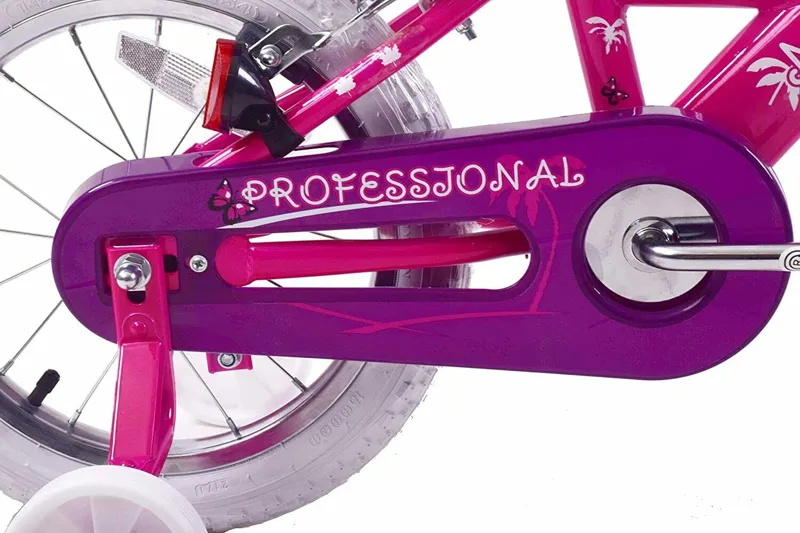 Professional Miami Miss 12 Inch Kids Bike Pink and Purple-4