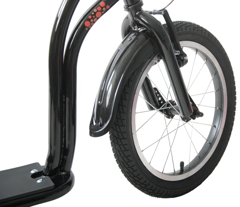 Professional 16 Inch Wheel Scooter Black-1