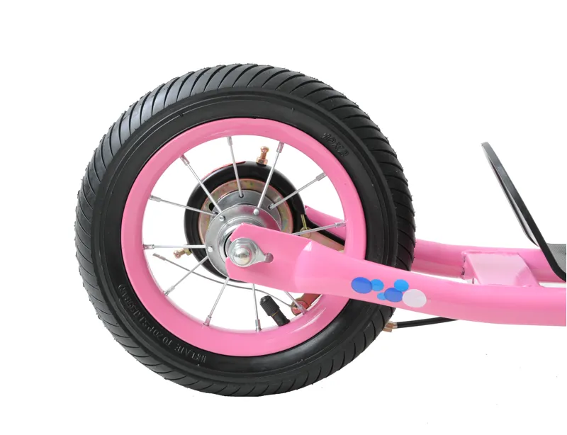 Professional Scoot-X 10 Inch Wheel Scooter Pink-6