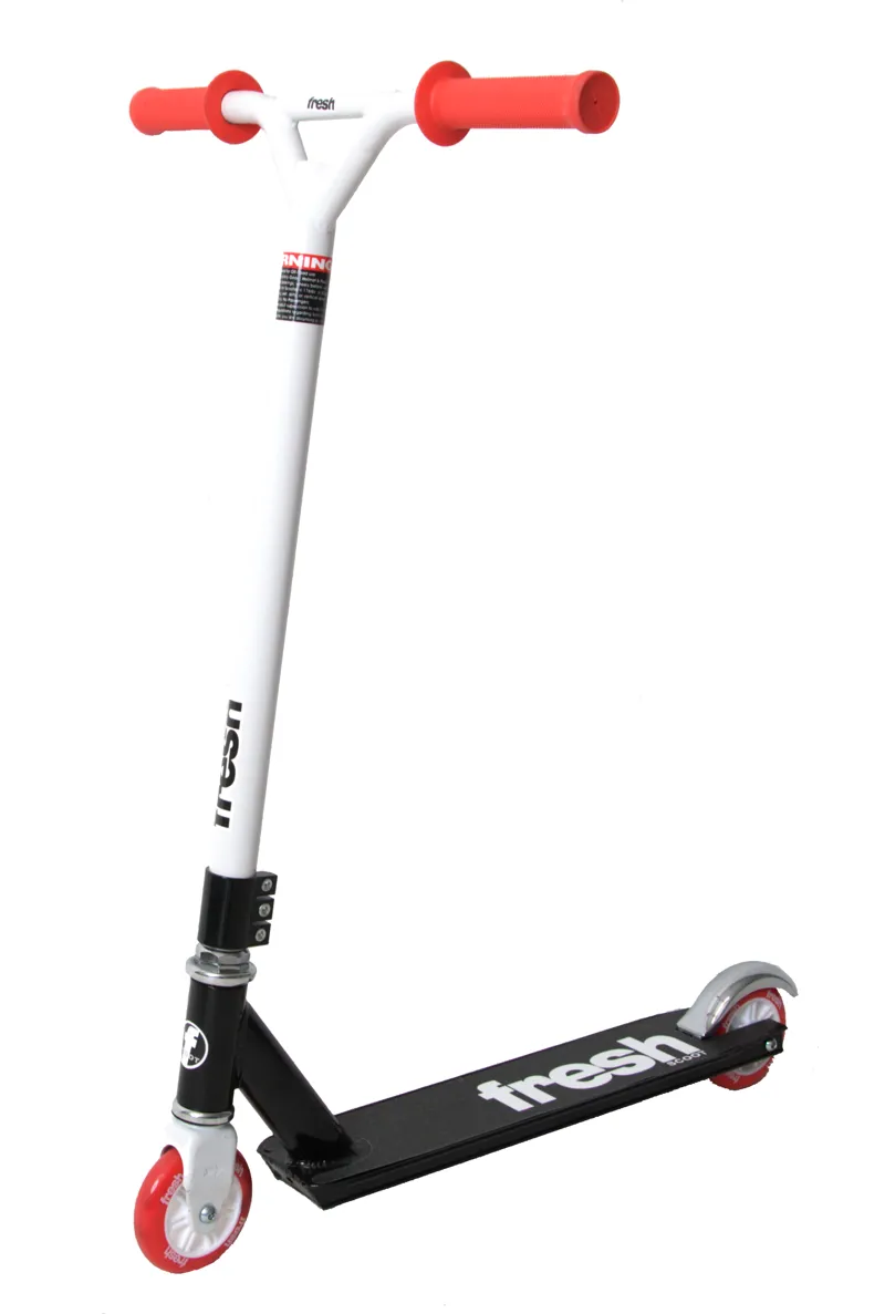 FreshPark Stunt Scooter Alloy Deck Black