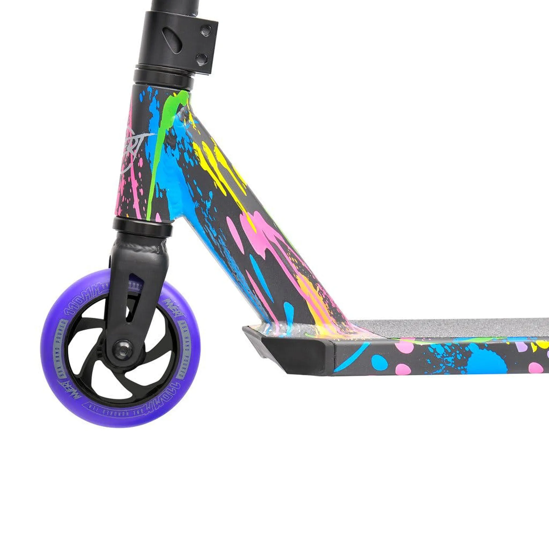 Invert Stunt Scooter V2TS2+ Paint Splatter Purple