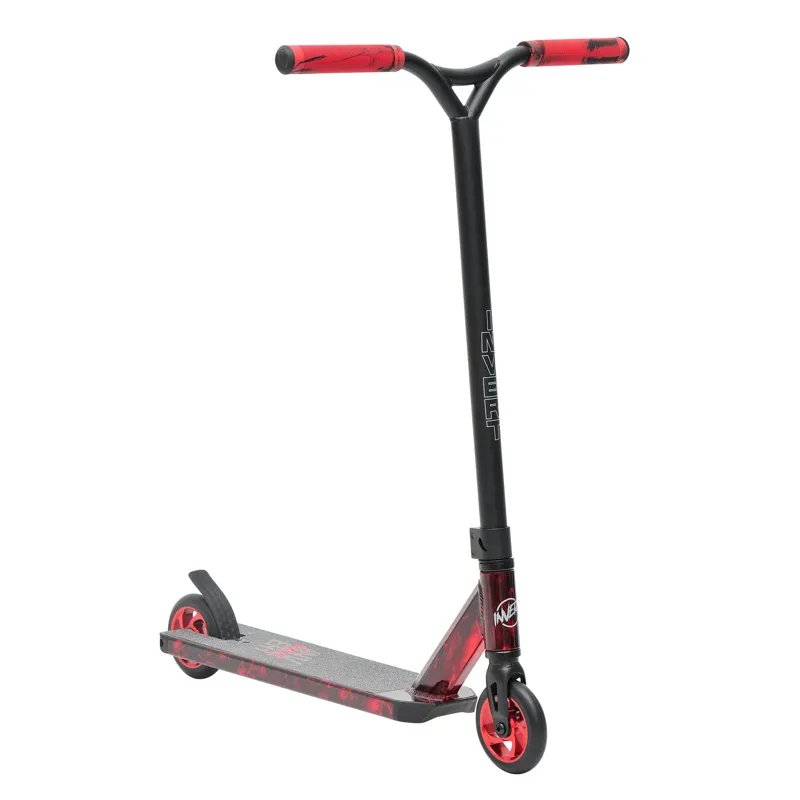 Invert Stunt Scooter V2-TS2+ Hydro Zombie Red-4