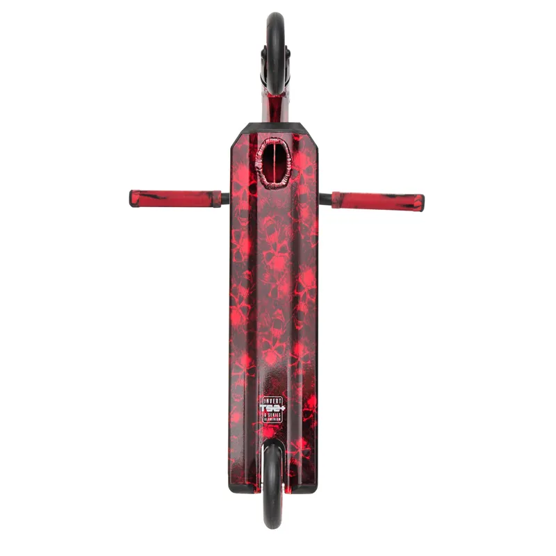 Invert Stunt Scooter V2-TS2+ Hydro Zombie Red-6