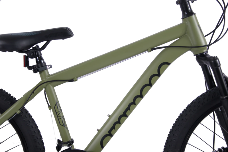 Ammaco Kreed 24 Inch Wheel Mountain Bike Green/Black-1