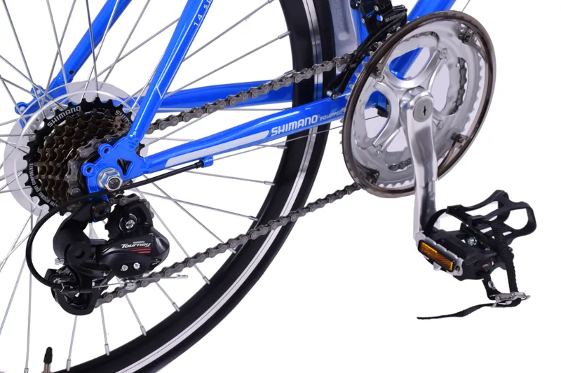 Ammaco Velocity 24 inch Wheel Kids Road Sports Bike Blue-4