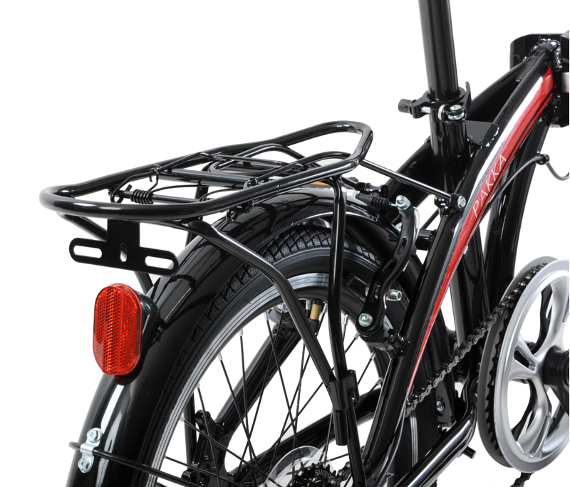 Ammaco Pakka Lite 20 Inch Wheel Folding Bike Black-3