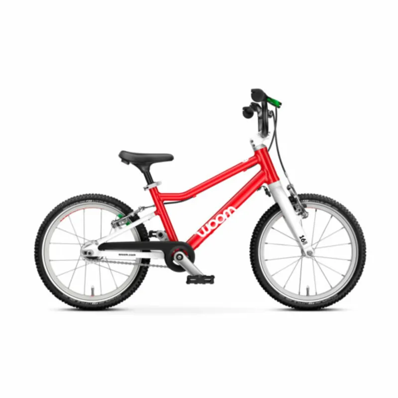 Pre Loved Woom 3 16 Inch Wheel Kids Bike Red