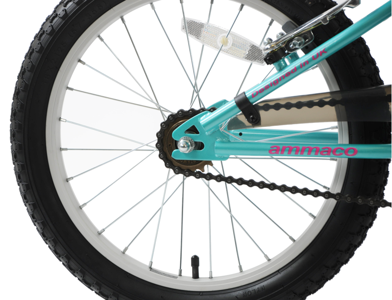 Ammaco Misty 18 Inch Wheel Kids Bike Pink and Blue-7
