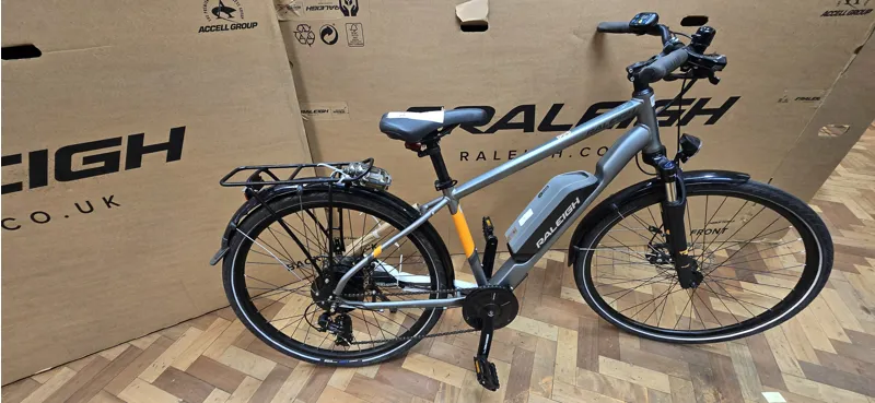 EX-DEMO Raleigh Array Crossbar Electric Hybrid Bike Grey 400Wh-2