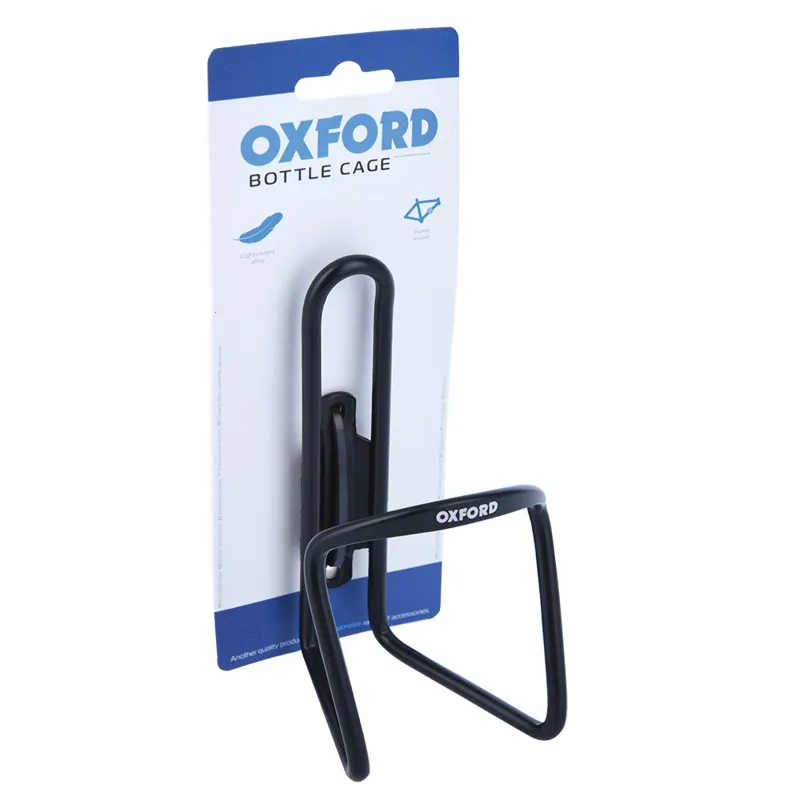 Oxford Bottle Cage Alloy Black-1