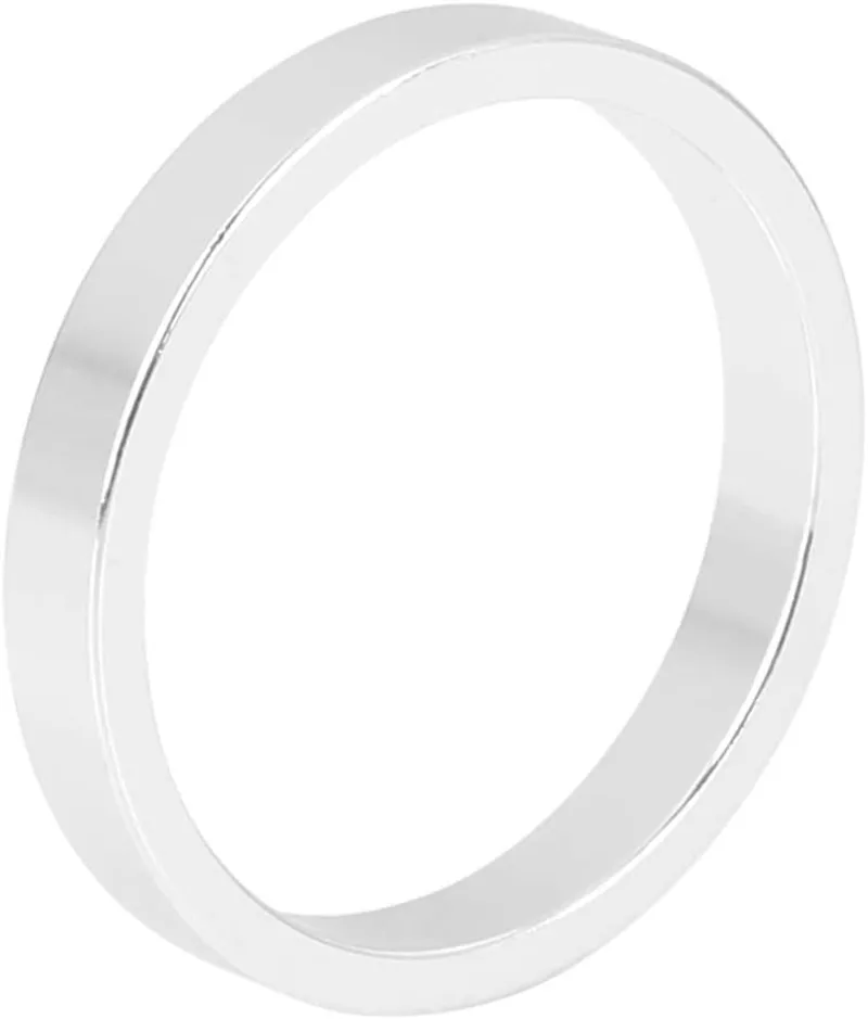 A Head Spacer 5mm x 25.4mm Alloy Silver