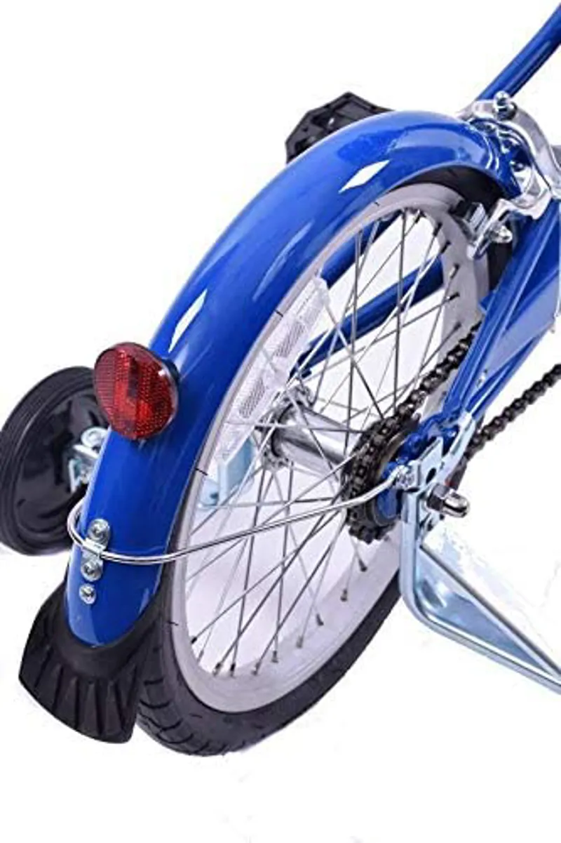 Bobbin Sparrow 16 Inch Wheel Traditional Dutch Style Kids Bike Blue -5