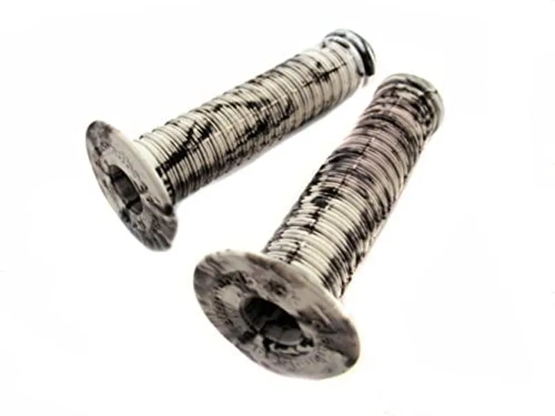 Diamondback Team BMX Flange Grips White-1