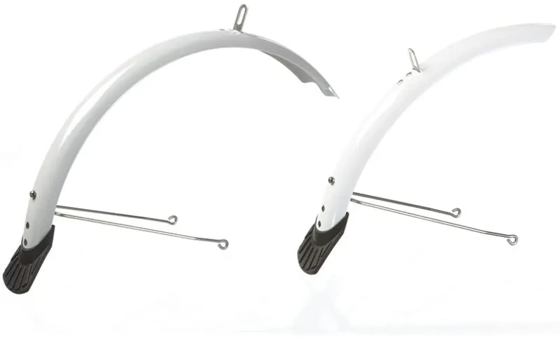 Kansi 20 Wheel Mudguard Set White/Grey