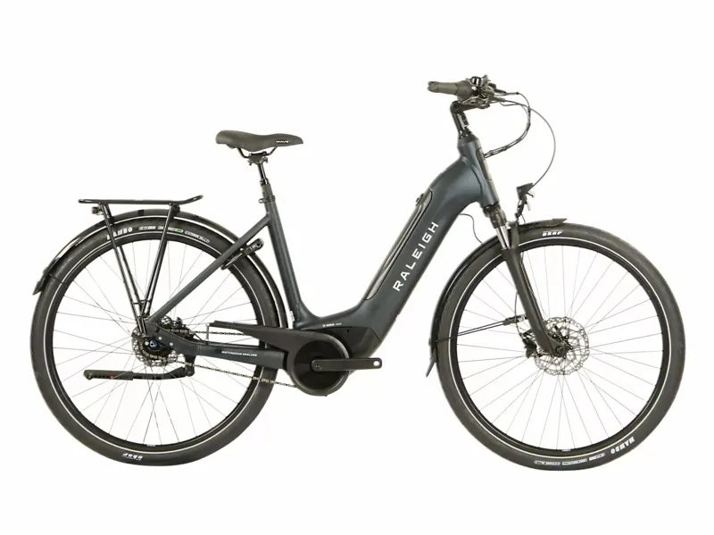 EX-DEMO Raleigh Motus GT 700c Electric Hybrid Bike Black 500Wh