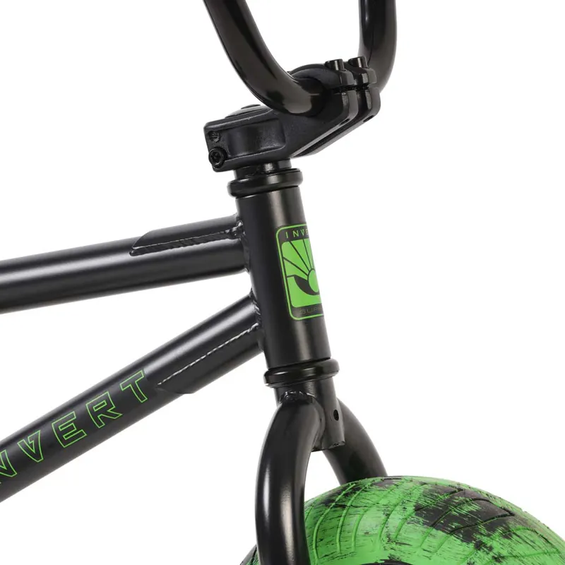 Invert Supreme Mini BMX Black and Green-5