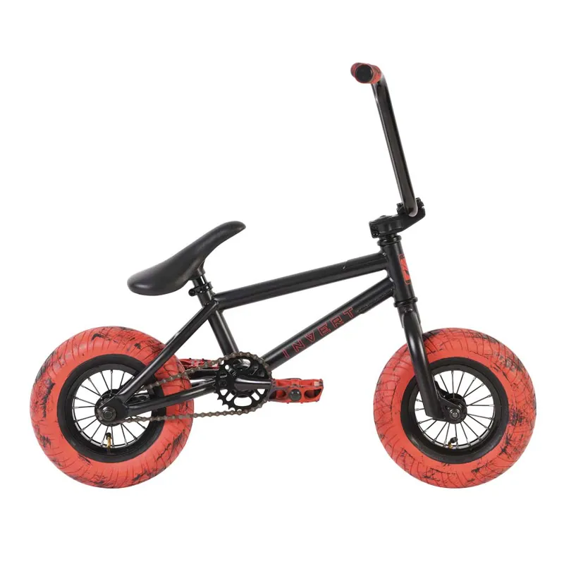 Invert Supreme Mini BMX Black and Red-3