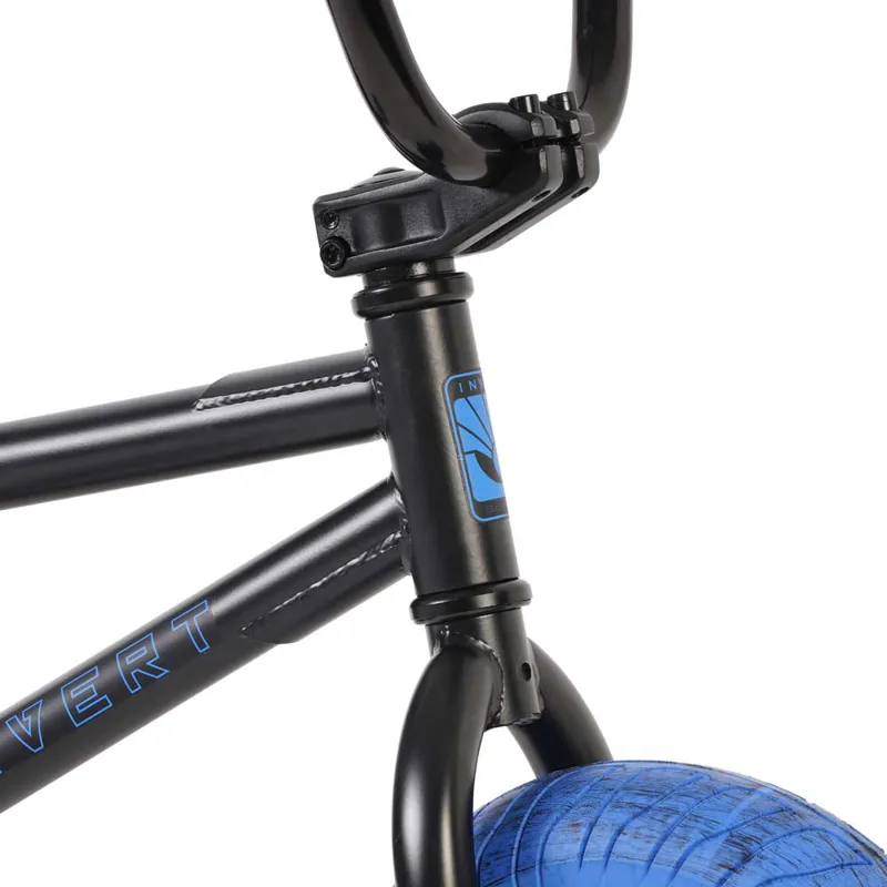 Invert Supreme Mini BMX Black and Blue-7