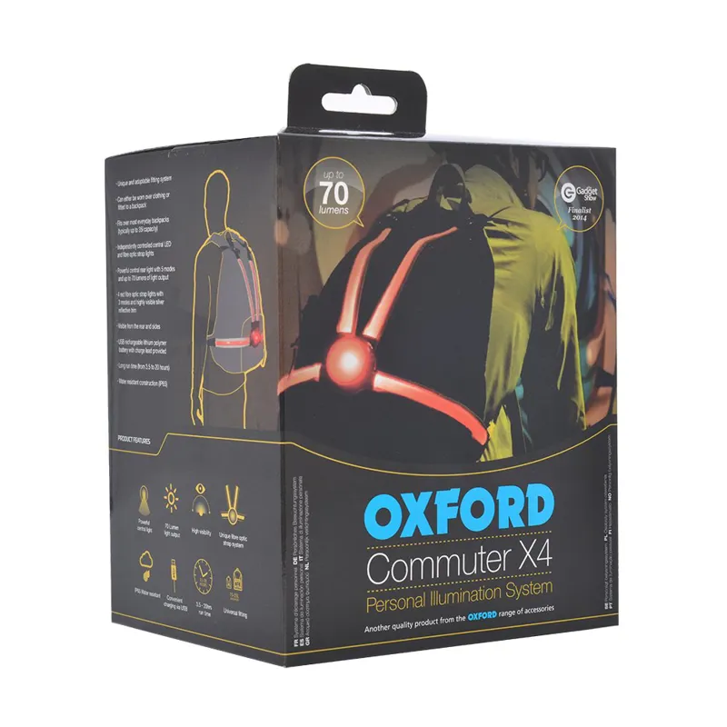 Commuter X4 RR Fibre Optic Body/Bag Fit Light-2