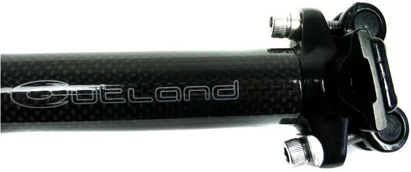 Outland Carbon Seatpost 30.9mm x 350mm Black-2