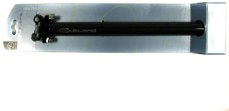 Outland Carbon Seatpost 31.6mm x 350mm Black-3